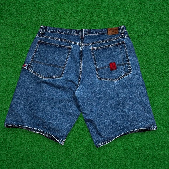 Y2K US Polo Assn Baggy Carpenter Jean Shorts - Picture 2 of 6